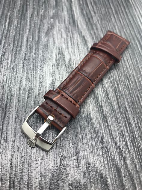 rolex leather strap price|genuine rolex leather straps.